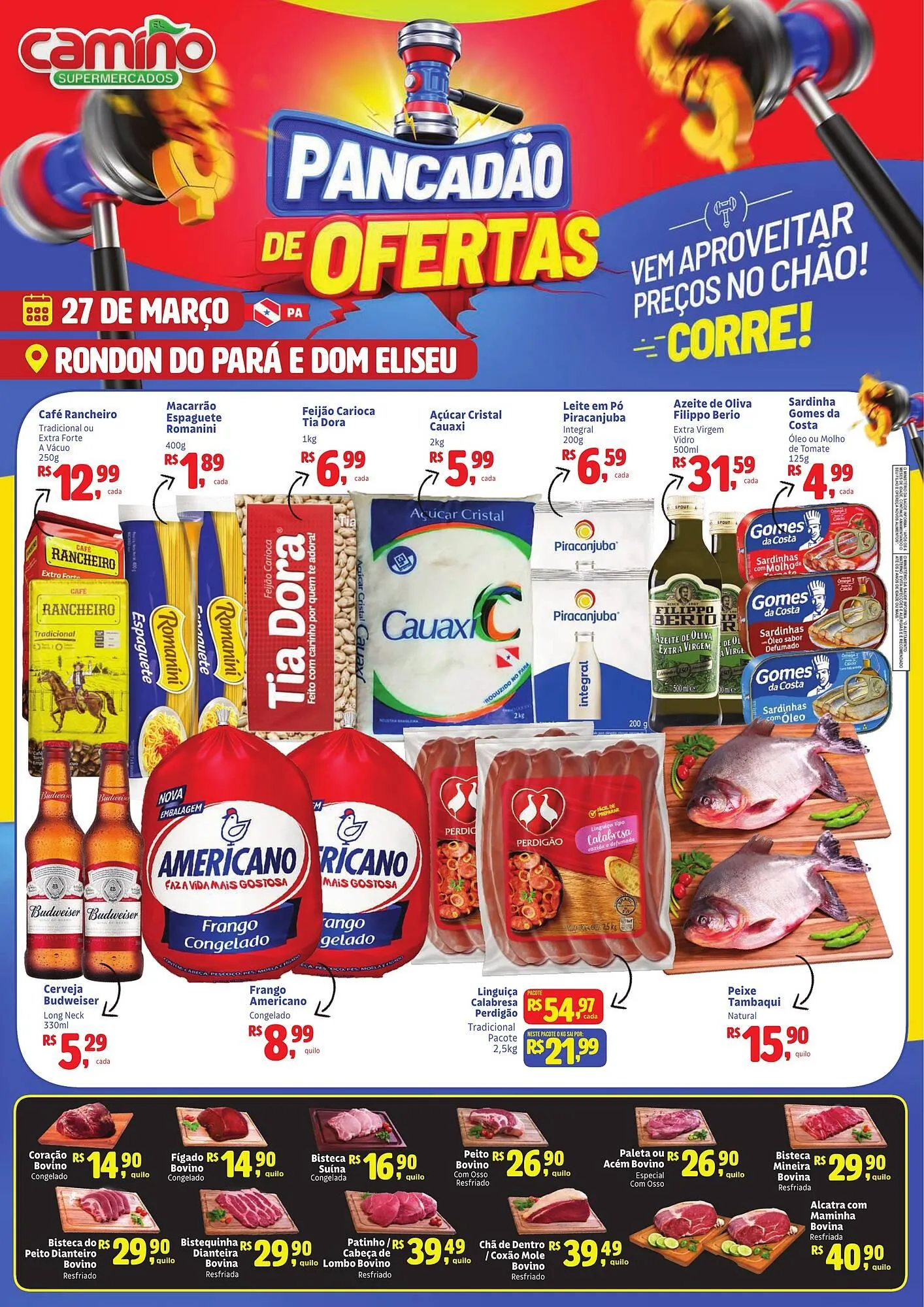Encarte de Catálogo Camiño supermercados 27 de março até 27 de março 2026 - Pagina 1