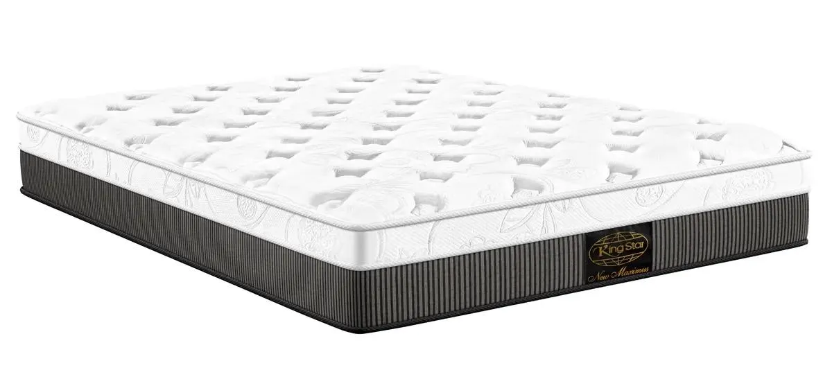 Colchão King Star Conforto Intermediário Molas Ensacadas New Maximus