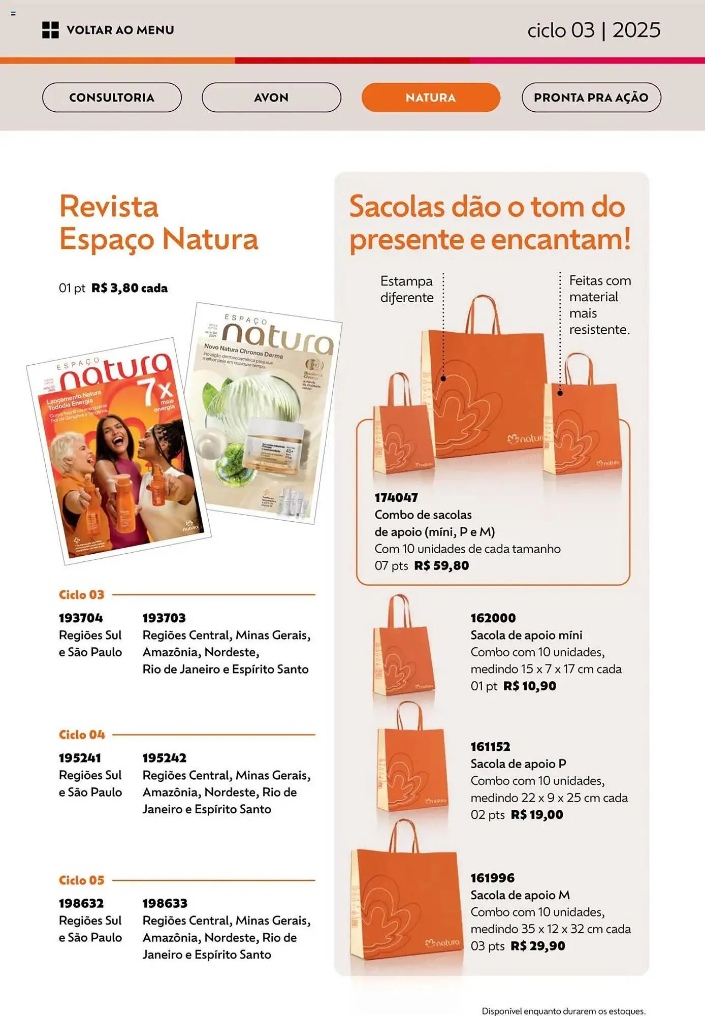 Encarte de Catálogo Avon 17 de janeiro até 17 de fevereiro 2025 - Pagina 100