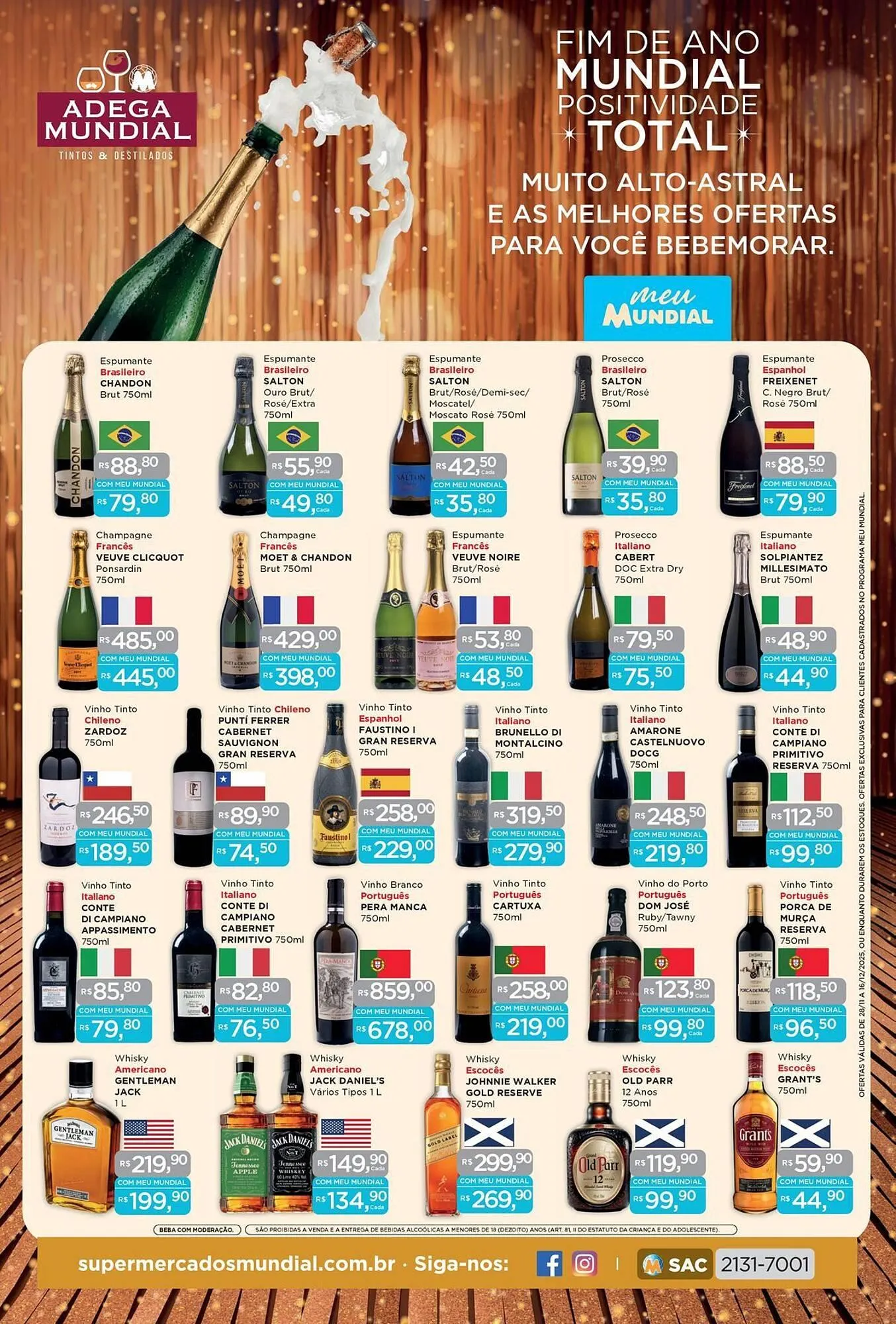 Encarte de Encarte Supermercados Mundial 28 de novembro até 17 de dezembro 2025 - Pagina 1