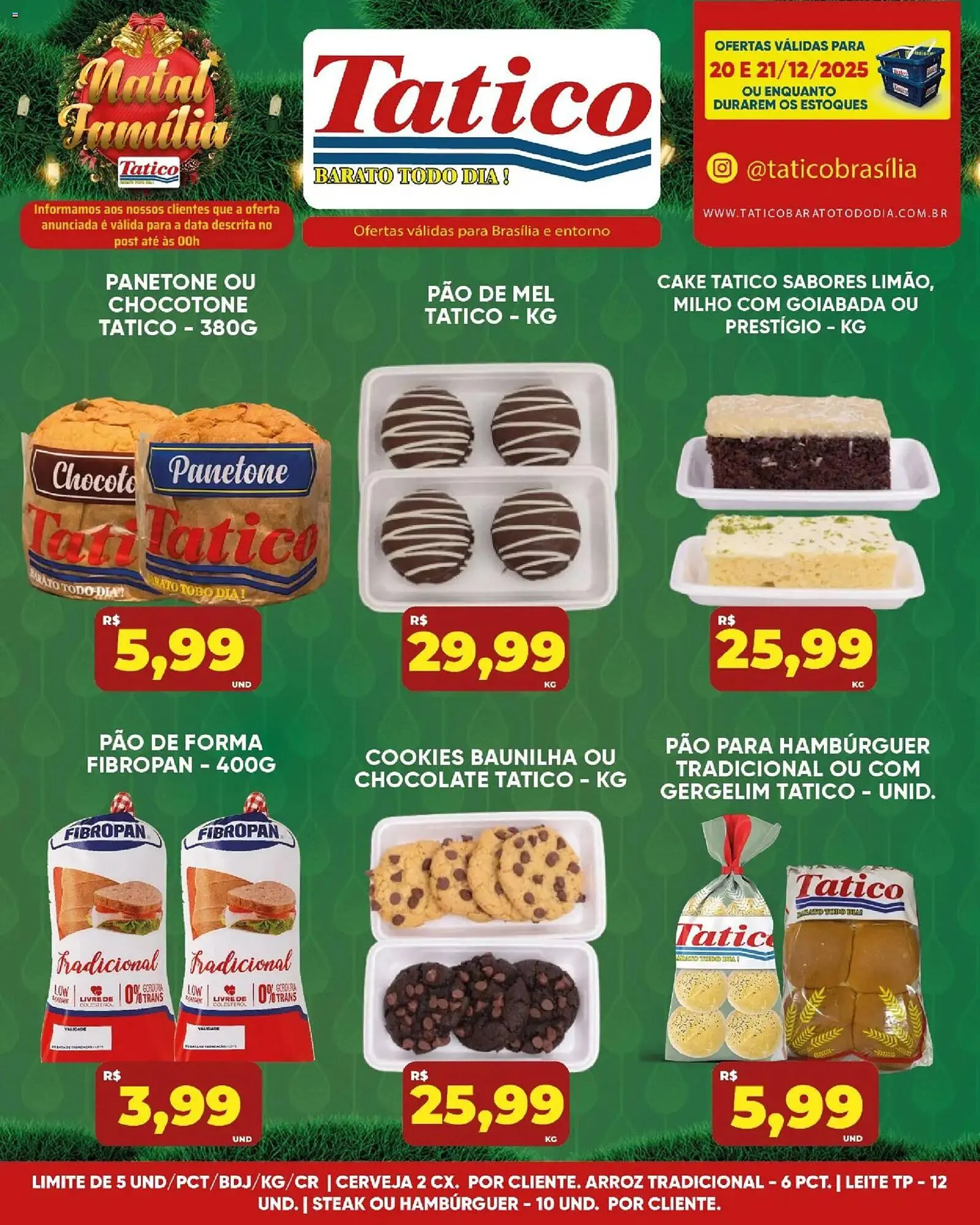 Encarte de Tabloide Tatico 20 de dezembro até 21 de dezembro 2025 - Pagina 9