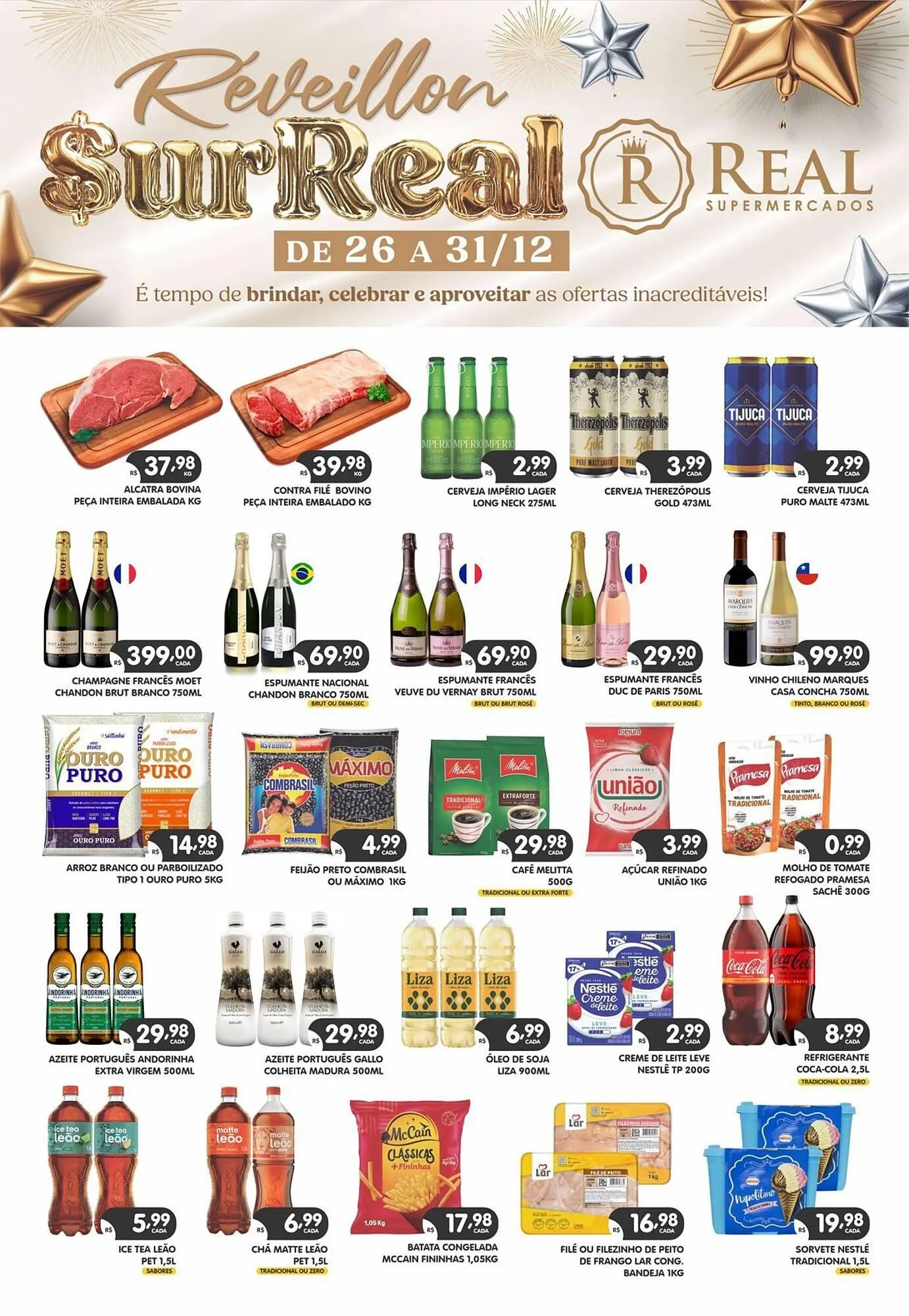 Encarte de Encarte Supermercados Real 26 de dezembro até 31 de dezembro 2025 - Pagina 1