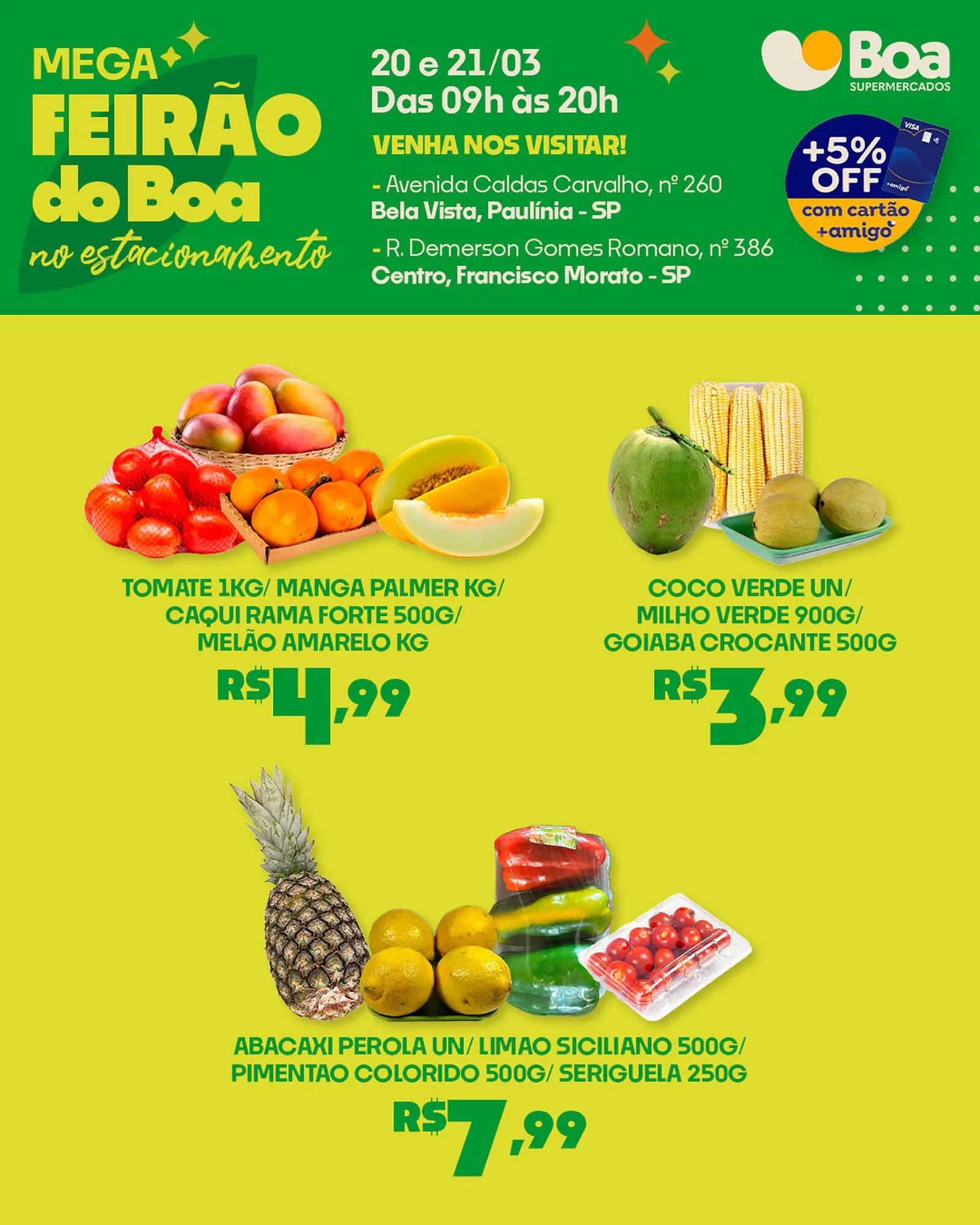 Encarte de Tabloide Boa Supermercados 20 de março até 21 de março 2026 - Pagina 3
