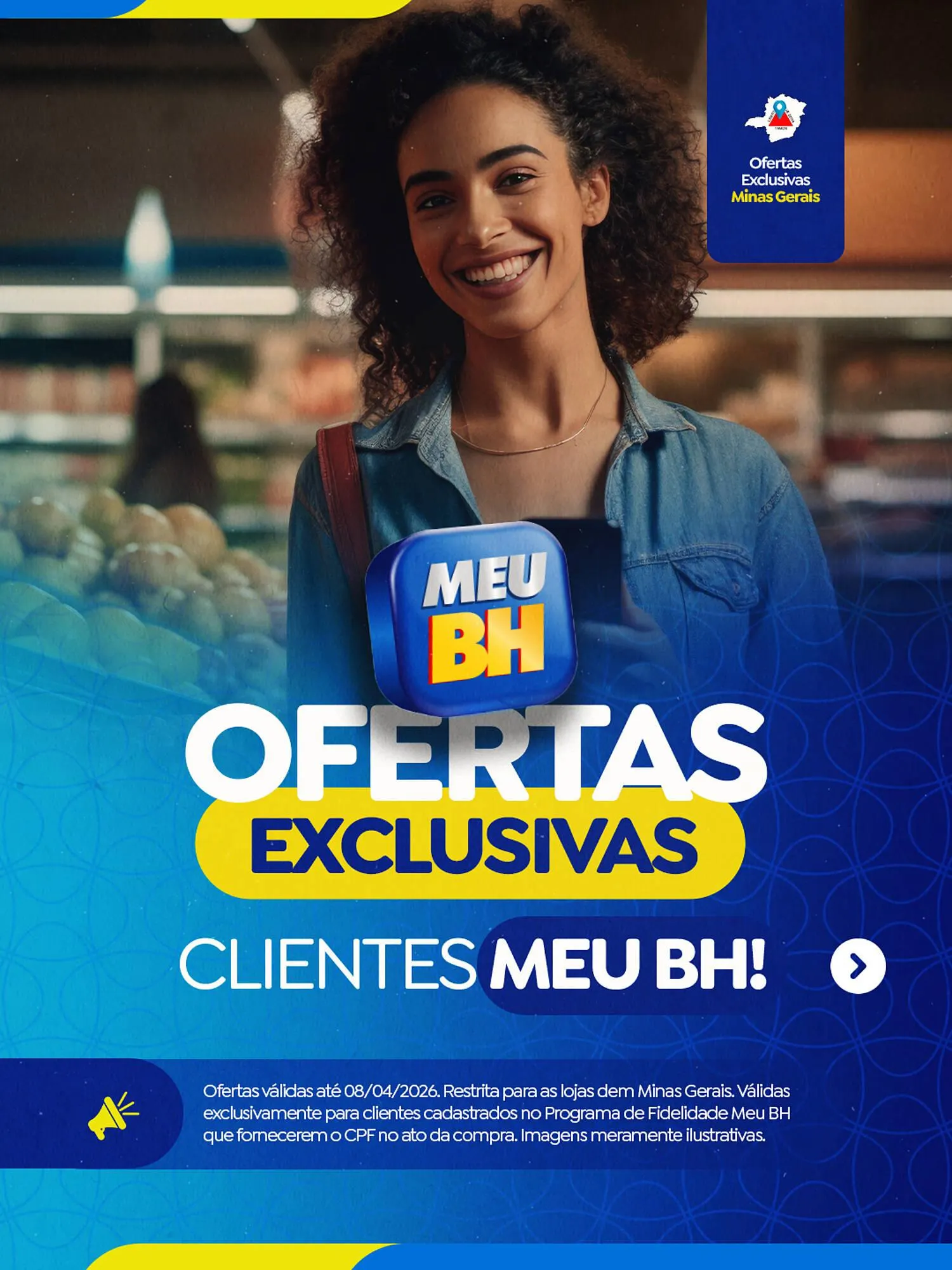 Encarte de Folheto Supermercados BH 29 de março até 8 de abril 2026 - Pagina 1