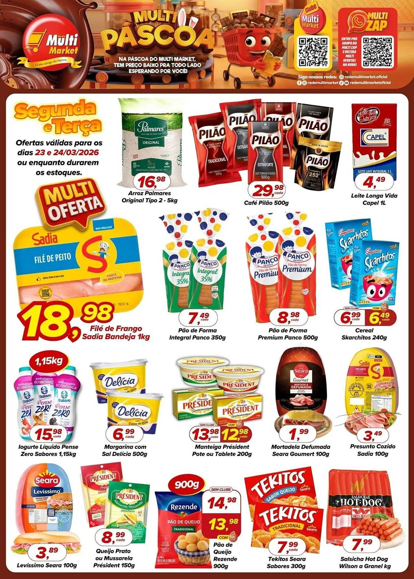 Encarte de Encarte Rede Multi Market 23 de março até 23 de março 2026 - Pagina 2
