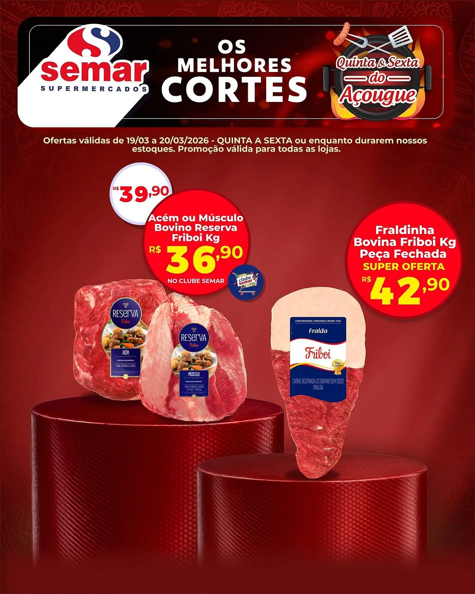 Encarte de Folheto Semar Supermercado 18 de março até 20 de março 2026 - Pagina 3