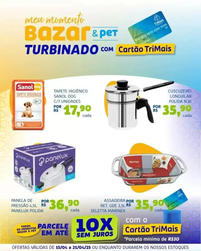 Encarte de Encarte Trimais Supermercado 15 de abril até 21 de abril 2025 - Pagina 2