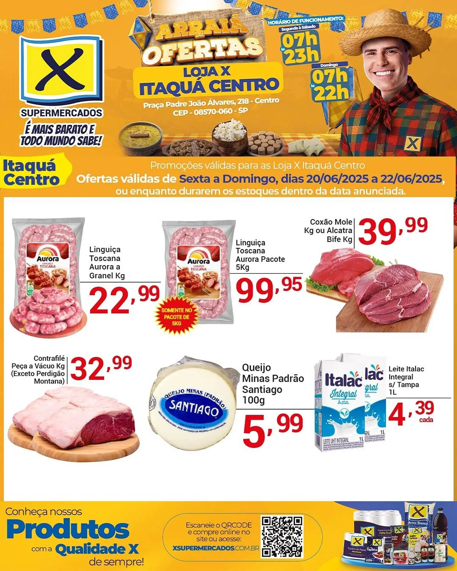 Encarte de Catálogo X Supermercados 20 de junho até 24 de junho 2025 - Pagina 2