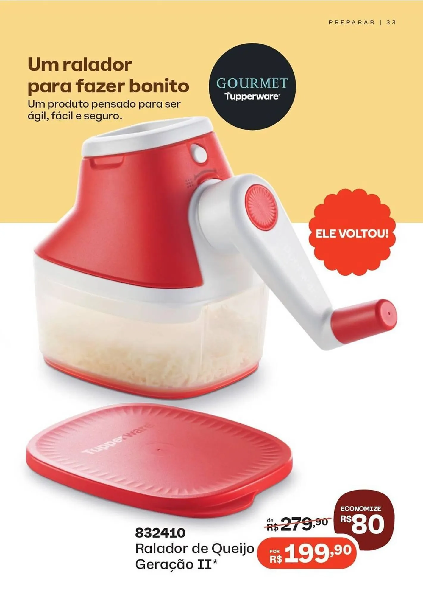 Encarte de Catálogo Tupperware 1 de outubro até 31 de outubro 2025 - Pagina 33