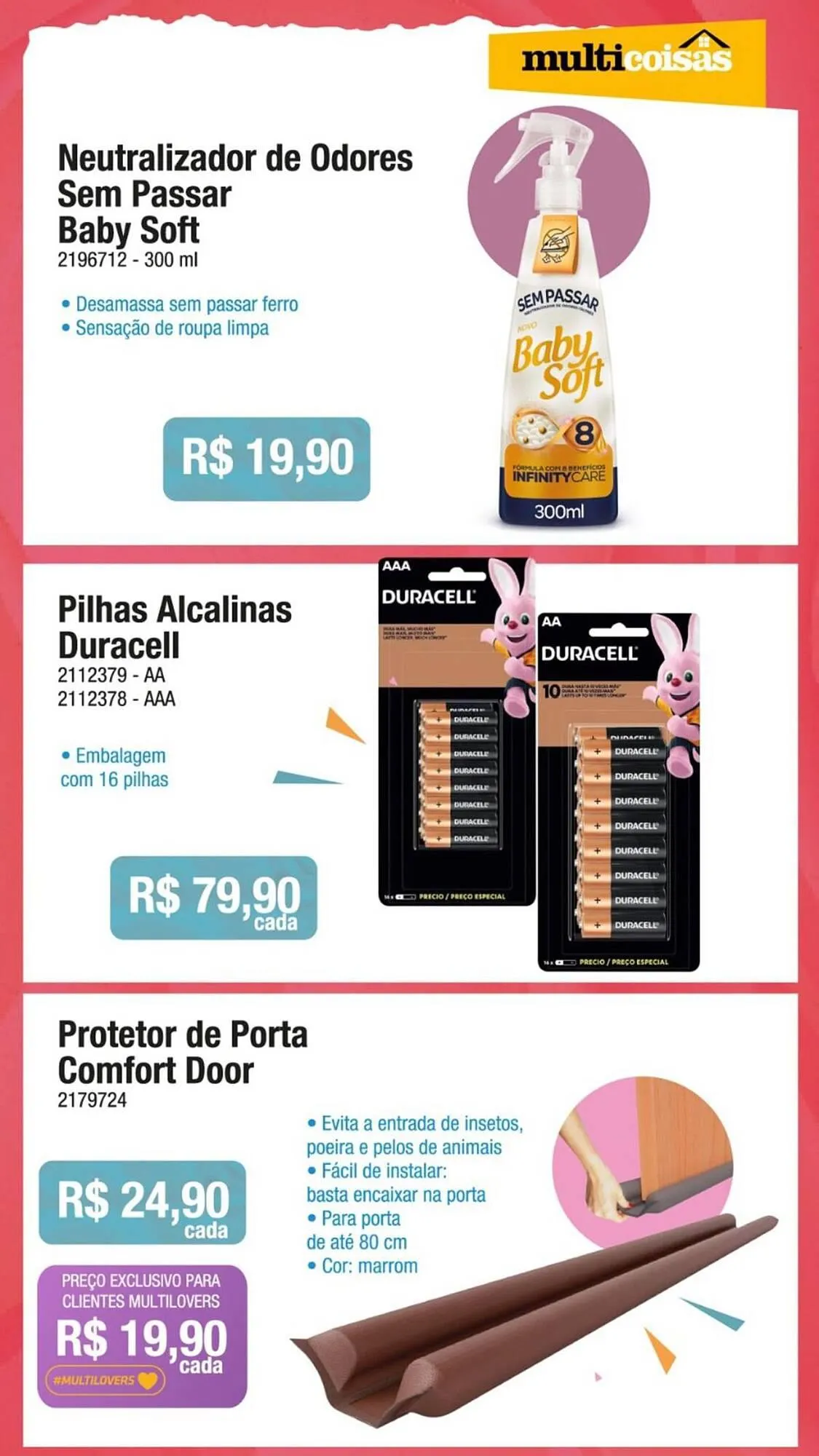 Encarte de Catálogo Multicoisas 6 de março até 25 de março 2024 - Pagina 2