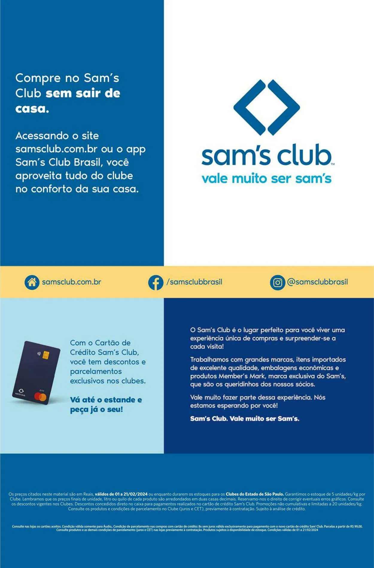 Encarte de Sam's Club 1 de fevereiro até 21 de fevereiro 2024 - Pagina 22
