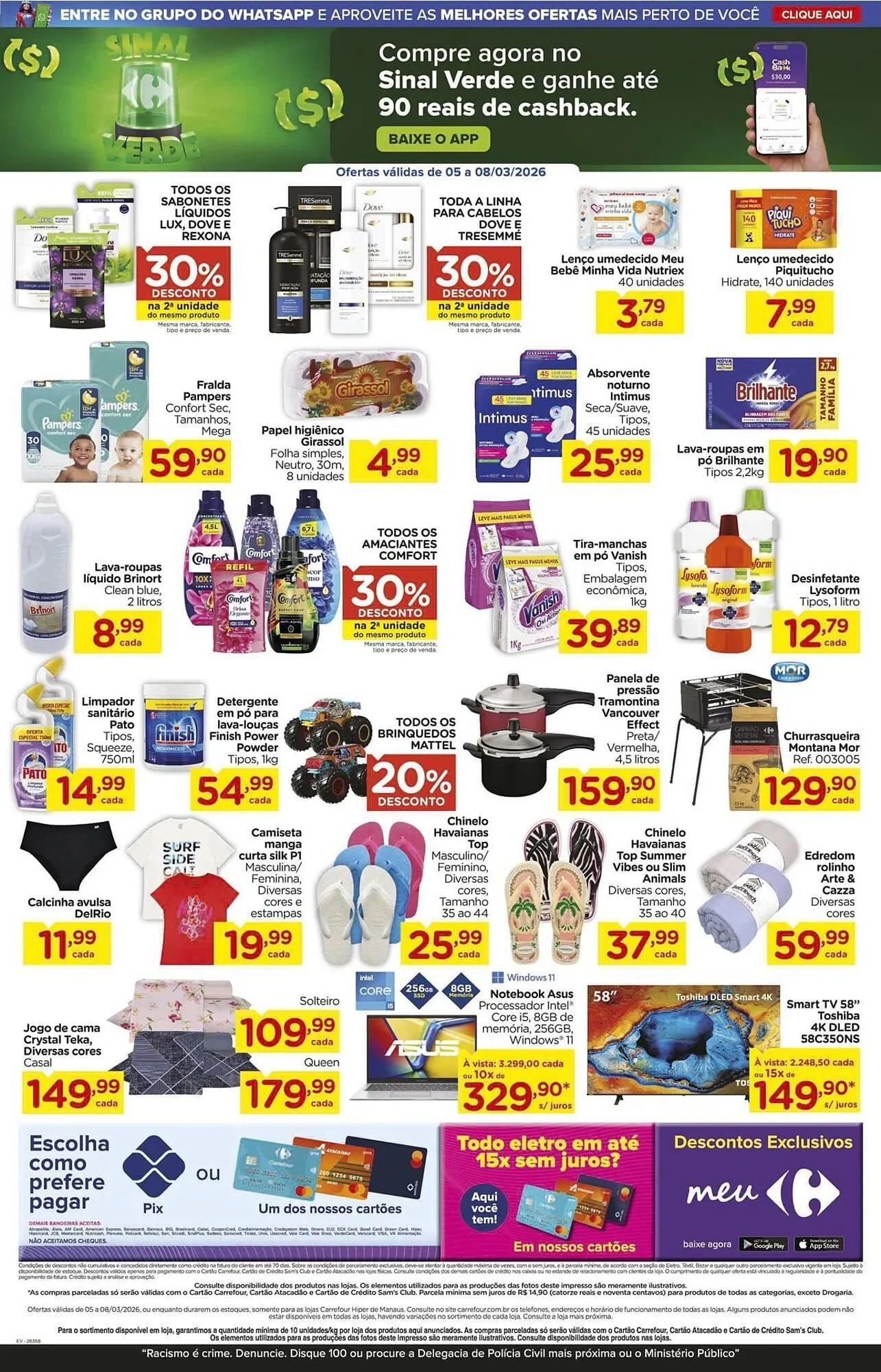 Encarte de Folheto Carrefour 5 de março até 8 de março 2026 - Pagina 3