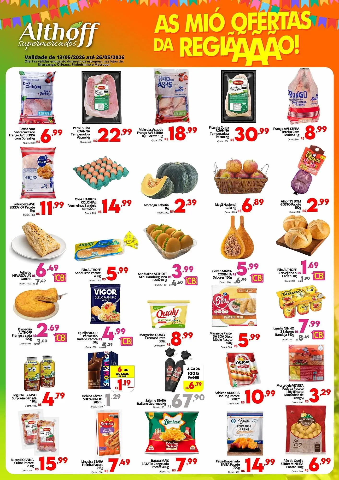 Encarte de Encarte Althoff Supermercados 14 de maio até 26 de maio 2026 - Pagina 4
