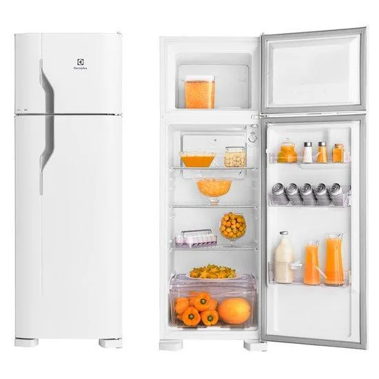 Geladeira Electrolux 2 Portas 260 Litros Cycle Defrost Super Freezer - DC35A