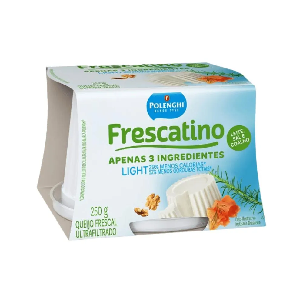 Queijo Frescatino Light Polenghi 250g | Oba Hortifruti