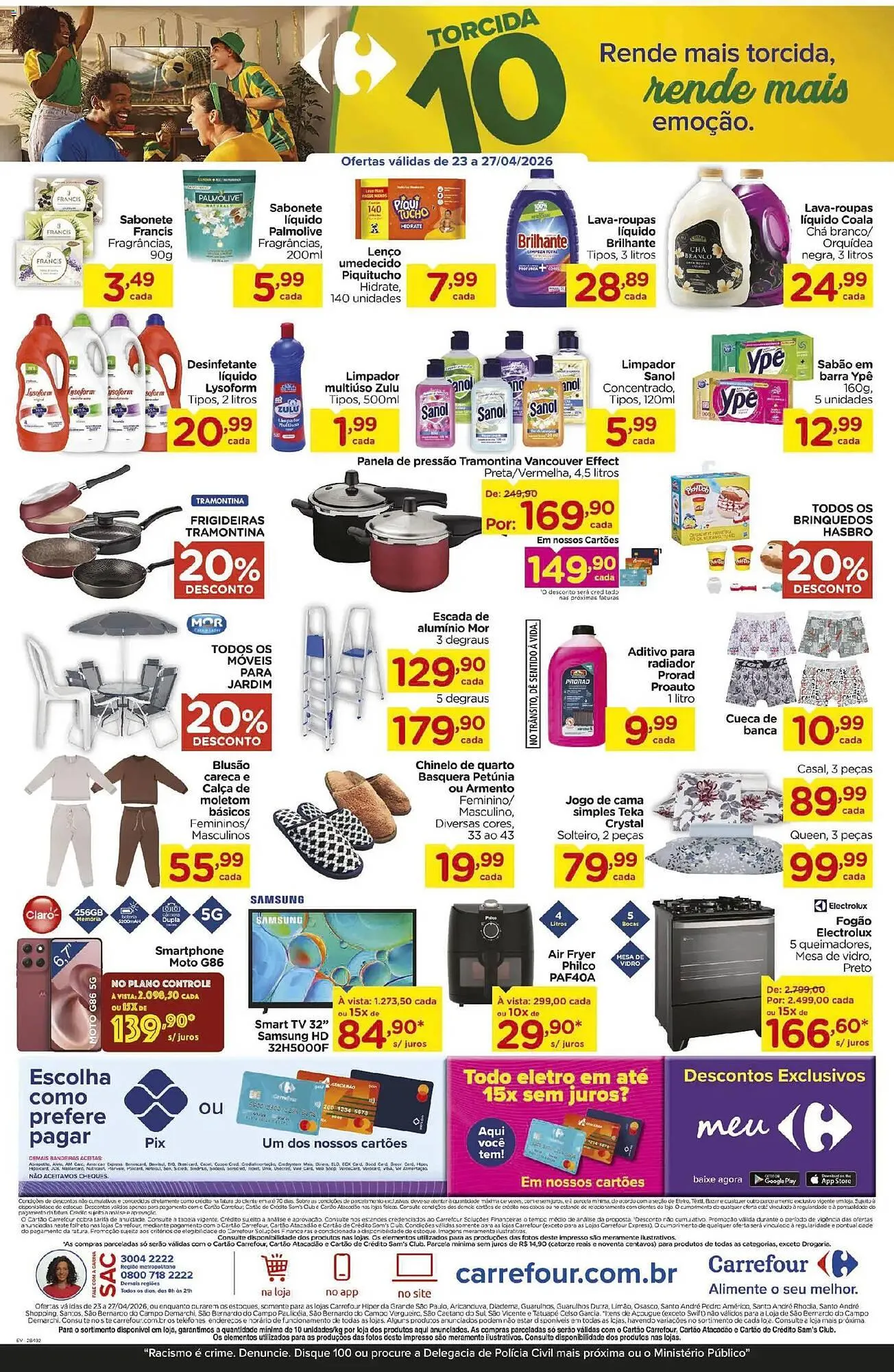 Encarte de Folheto Carrefour 23 de abril até 28 de abril 2026 - Pagina 3