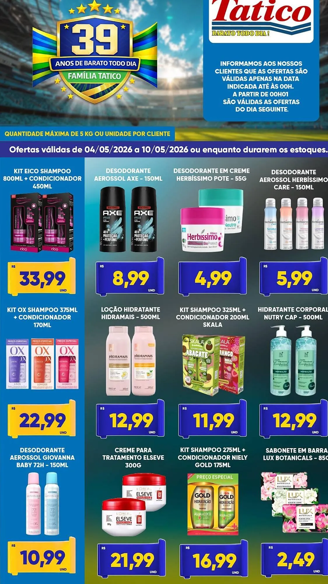 Encarte de Tabloide Tatico 4 de maio até 10 de maio 2026 - Pagina 7