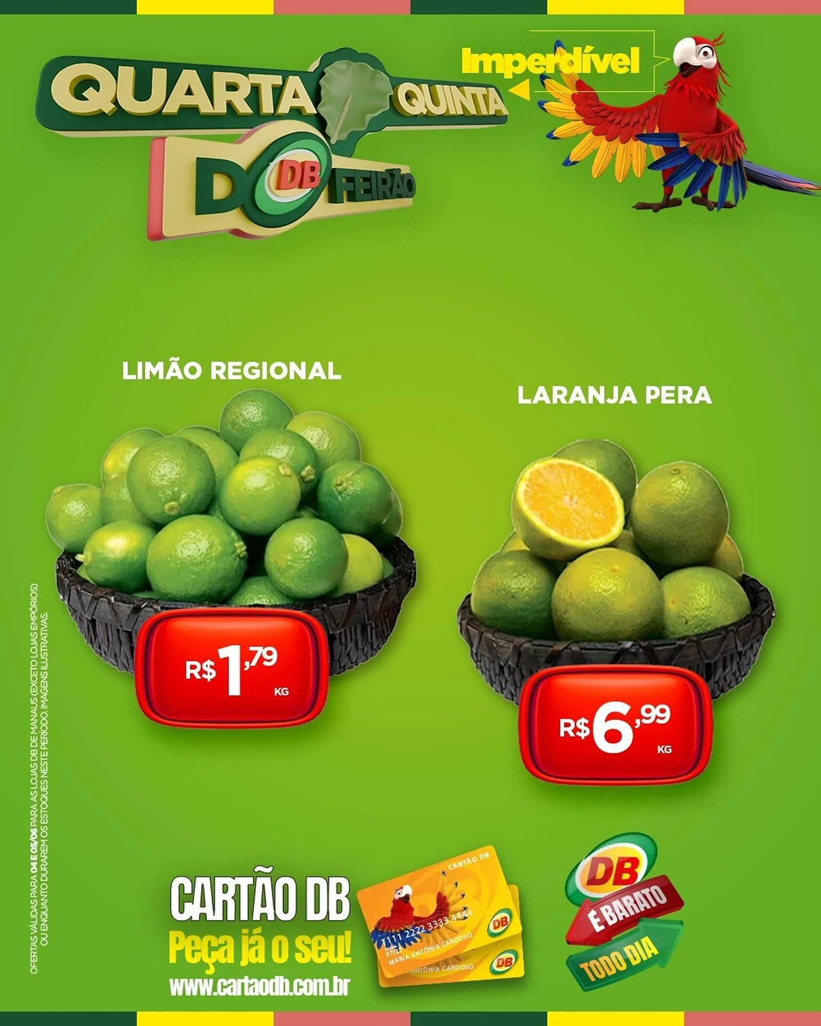 Encarte de Catálogo DB Supermercados 4 de junho até 10 de junho 2025 - Pagina 1