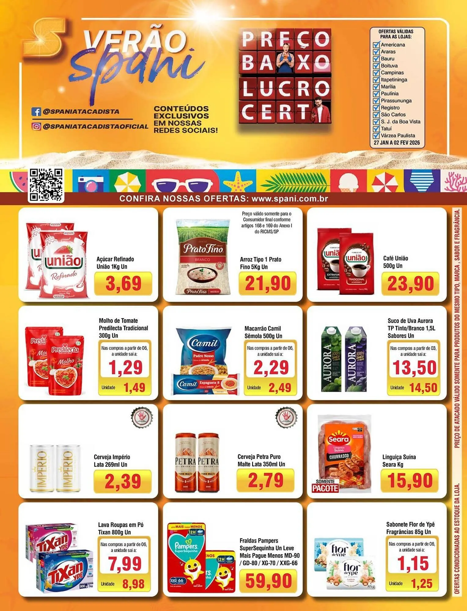 Folheto Spani Atacadista - 1