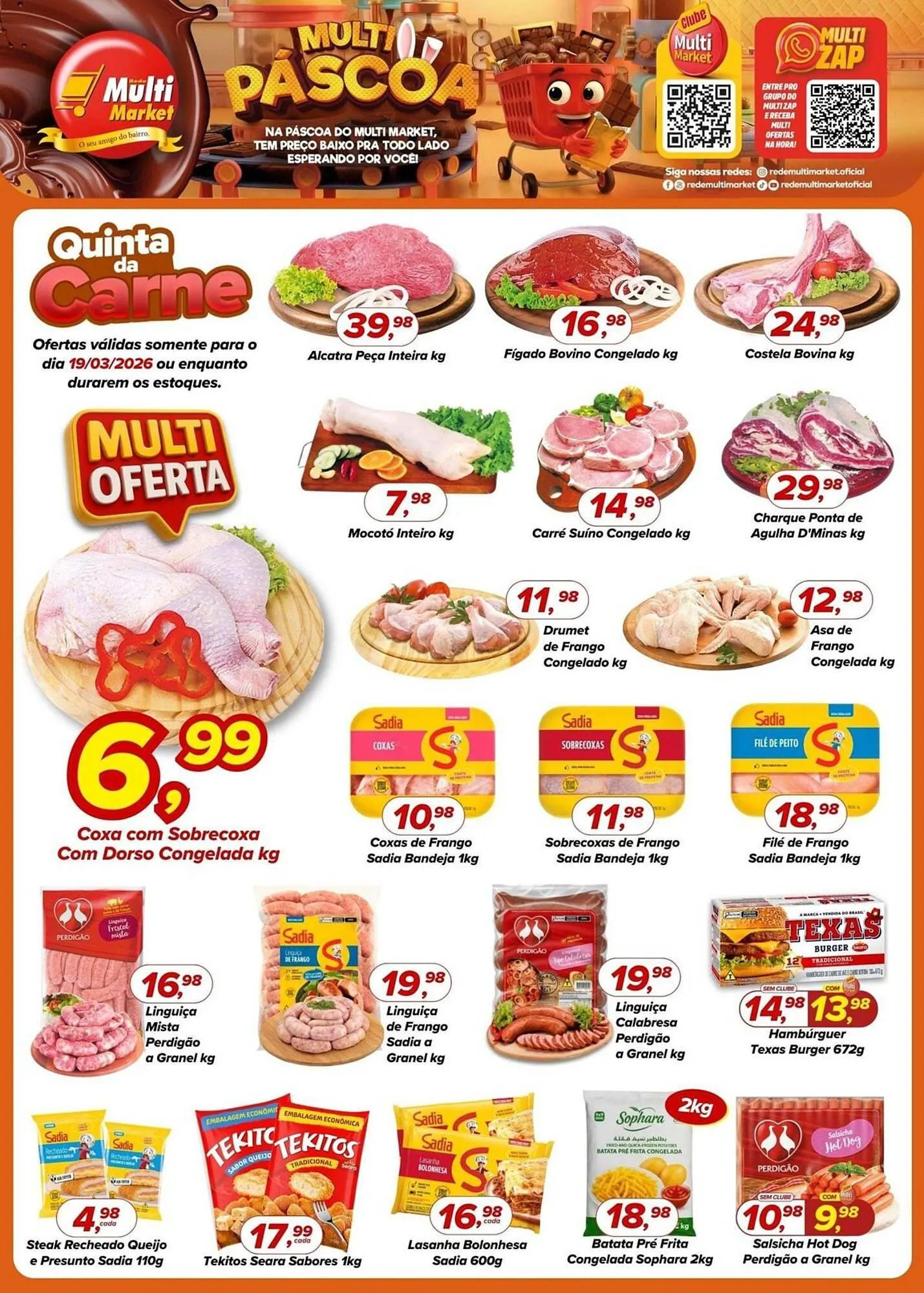 Encarte de Encarte Rede Multi Market 19 de março até 19 de março 2026 - Pagina 1