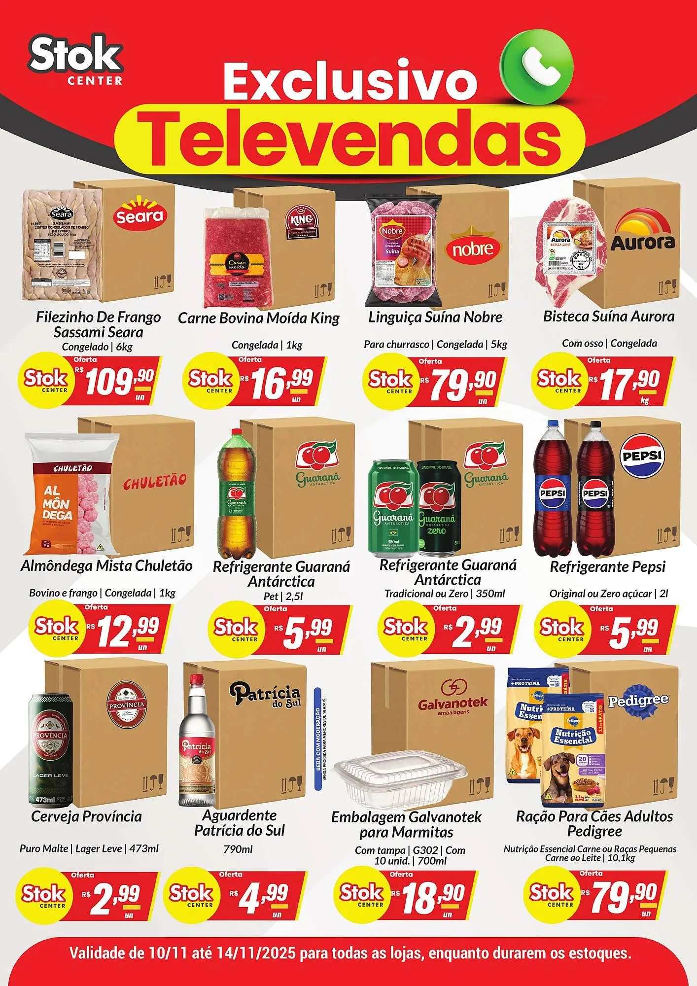 Encarte de Encarte Stok Center 10 de novembro até 14 de novembro 2025 - Pagina 1