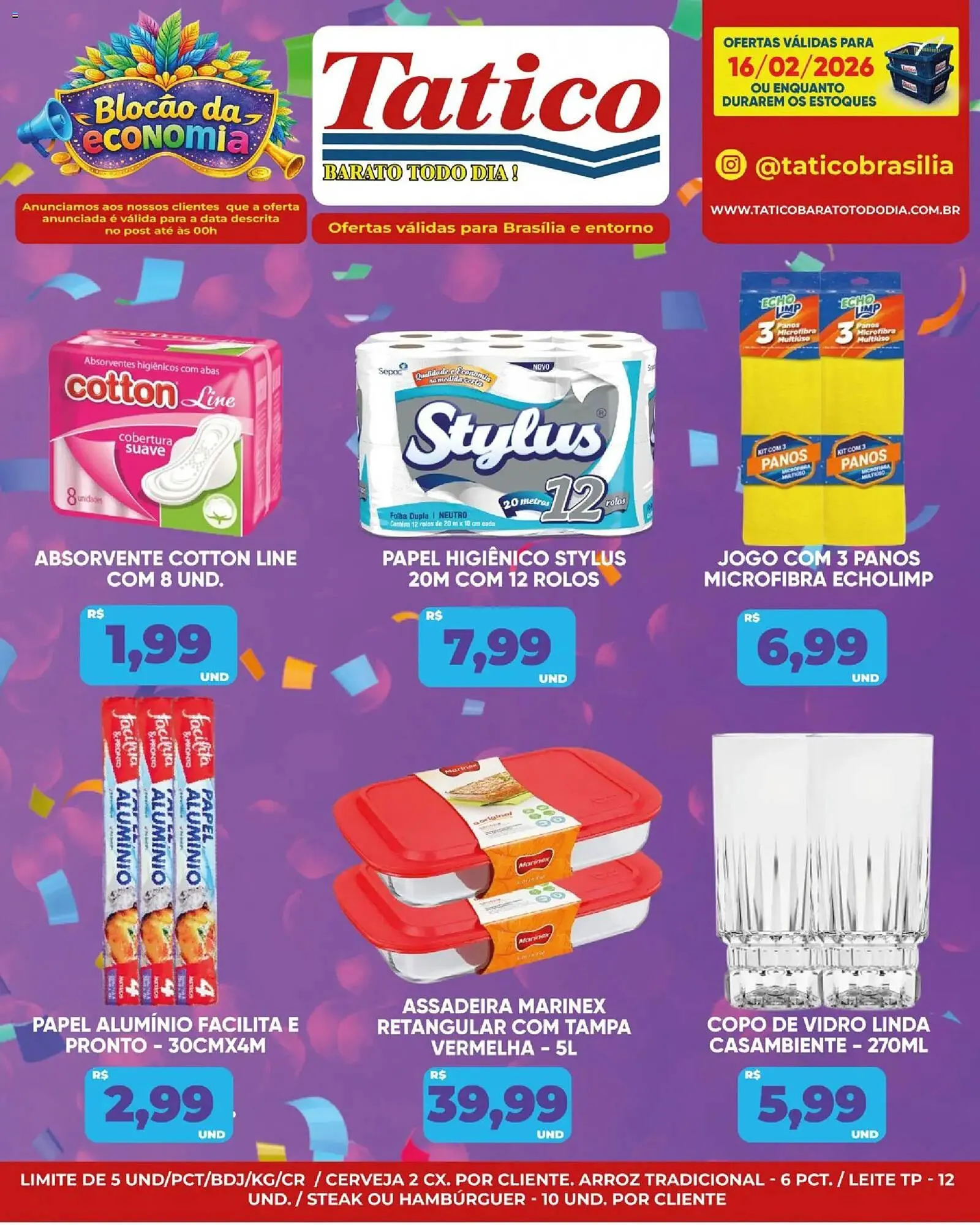 Encarte de Tabloide Tatico 16 de fevereiro até 16 de fevereiro 2026 - Pagina 13
