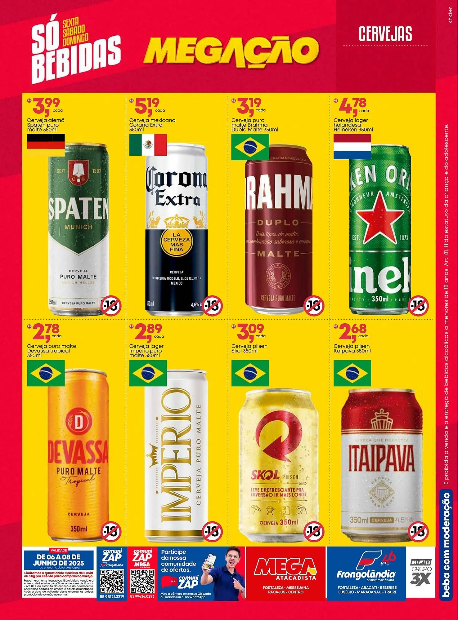 Encarte de Ofertas Frangolândia 6 de junho até 8 de junho 2025 - Pagina 10