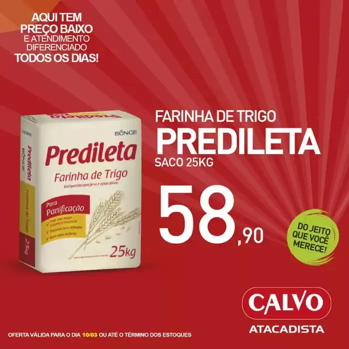 Encarte de Encarte Calvo Atacadista 10 de março até 13 de março 2025 - Pagina 4