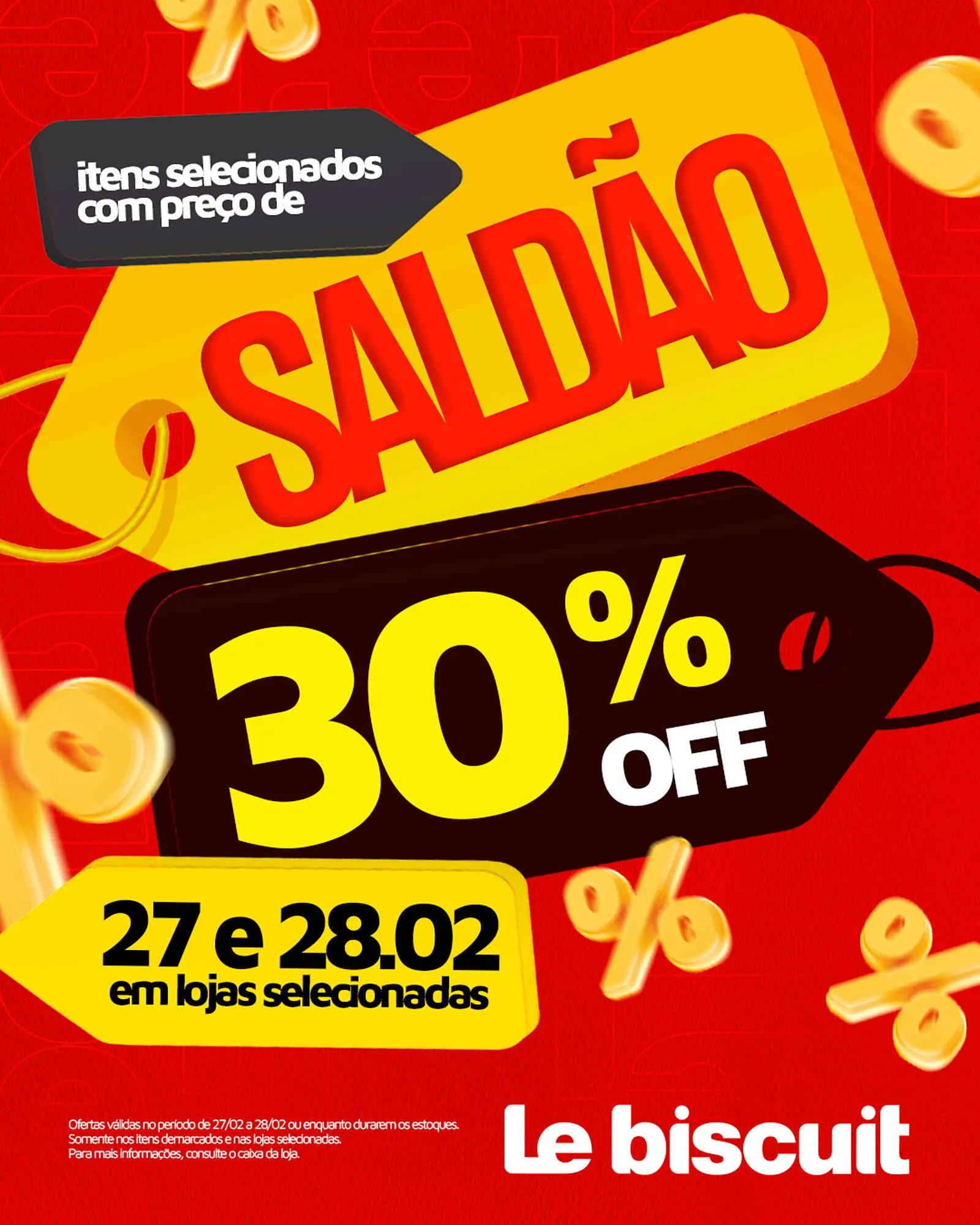 Encarte de Encarte Le Biscuit 27 de fevereiro até 28 de fevereiro 2026 - Pagina 1