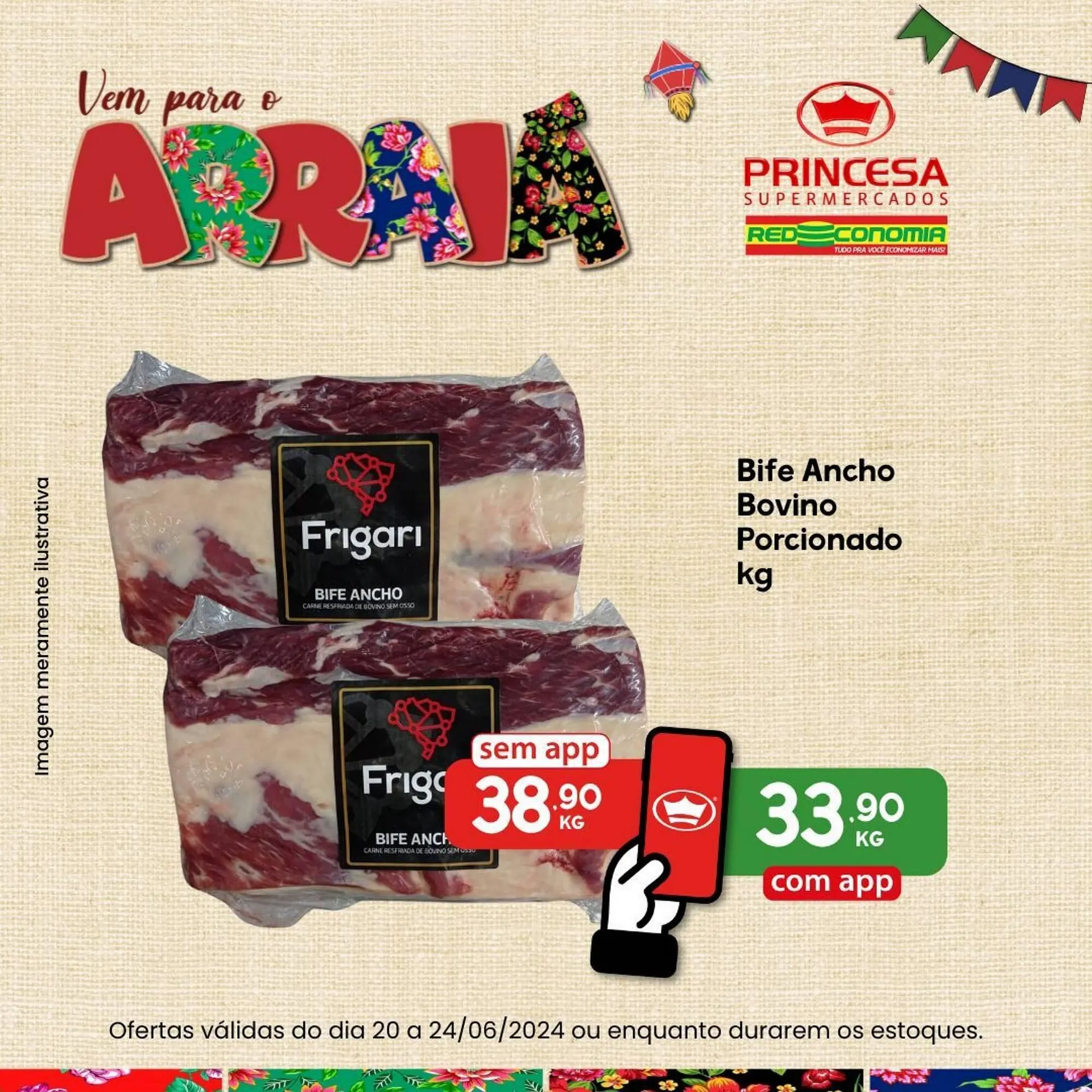 Encarte de Catálogo Supermercados Princesa 20 de junho até 24 de junho 2024 - Pagina 1