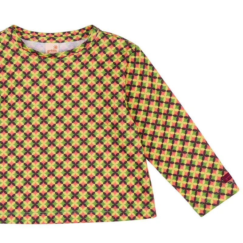 Camiseta Anis Manga Longa Amarelo