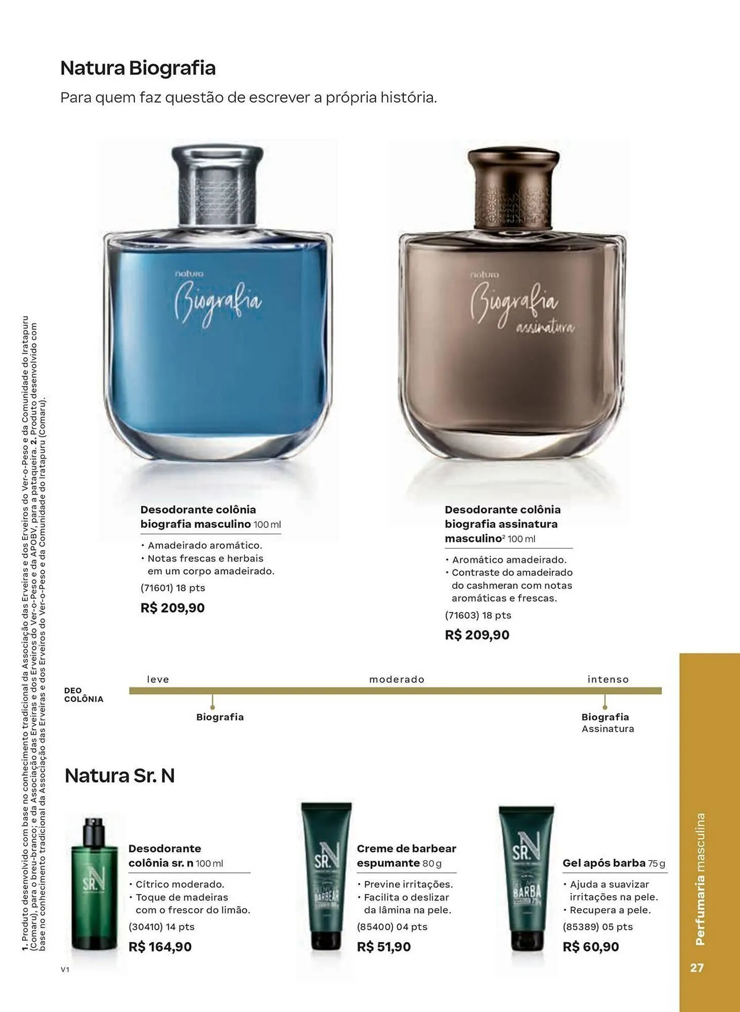 Encarte de Catálogo Natura 1 de janeiro até 31 de janeiro 2026 - Pagina 27