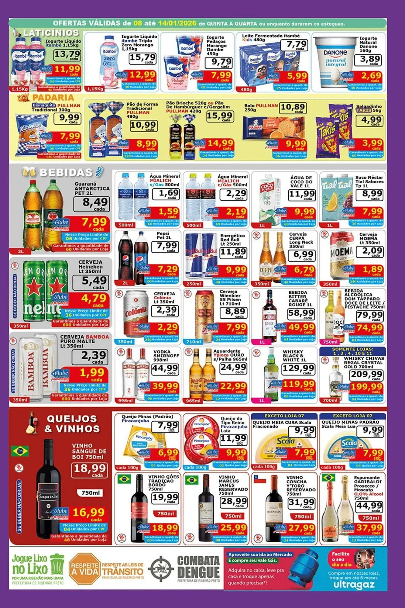 Encarte de Catálogo Mialich Supermercados 8 de janeiro até 11 de janeiro 2026 - Pagina 3