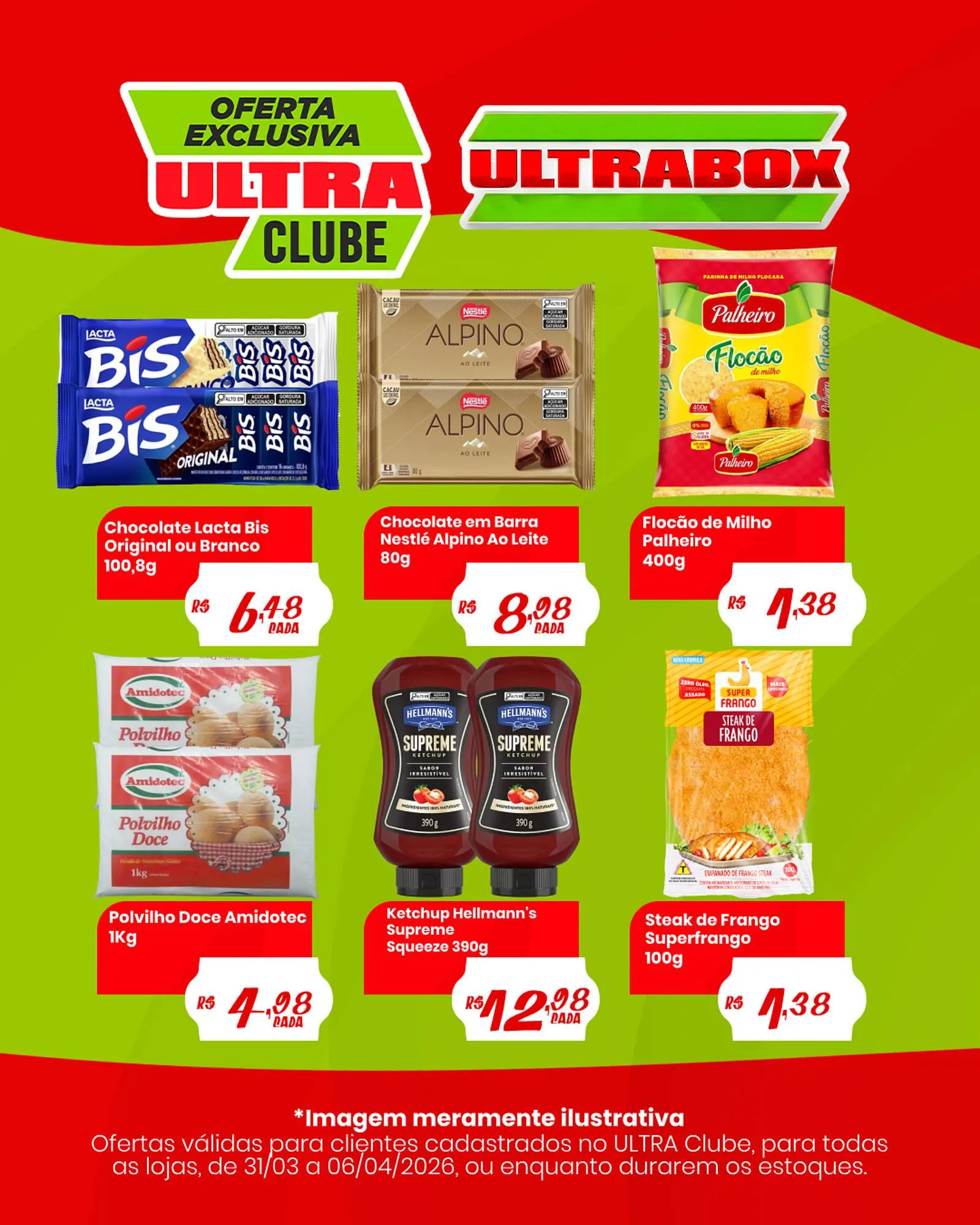 Encarte de Panfleto Ultrabox 31 de março até 6 de abril 2026 - Pagina 1