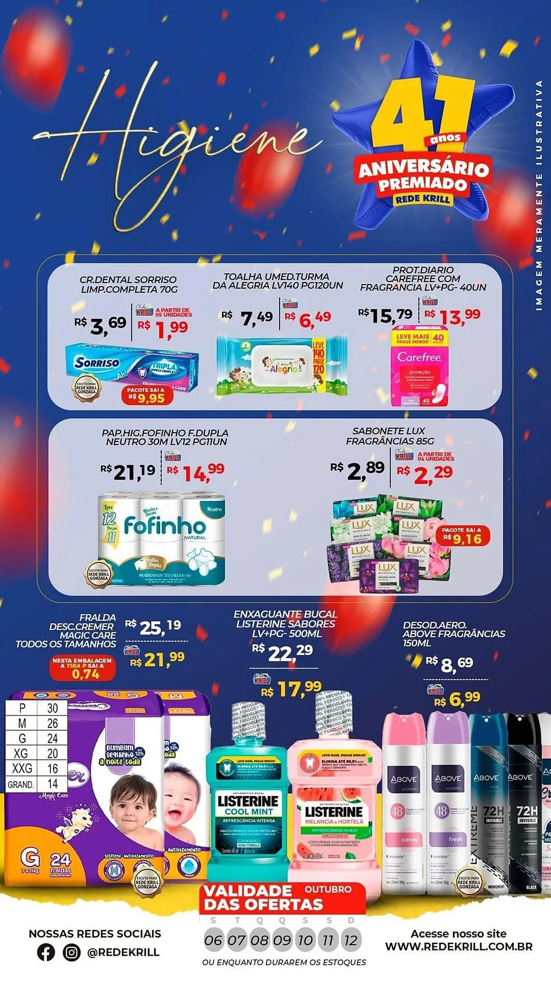 Encarte de Folheto Rede Krill 7 de outubro até 12 de outubro 2025 - Pagina 4