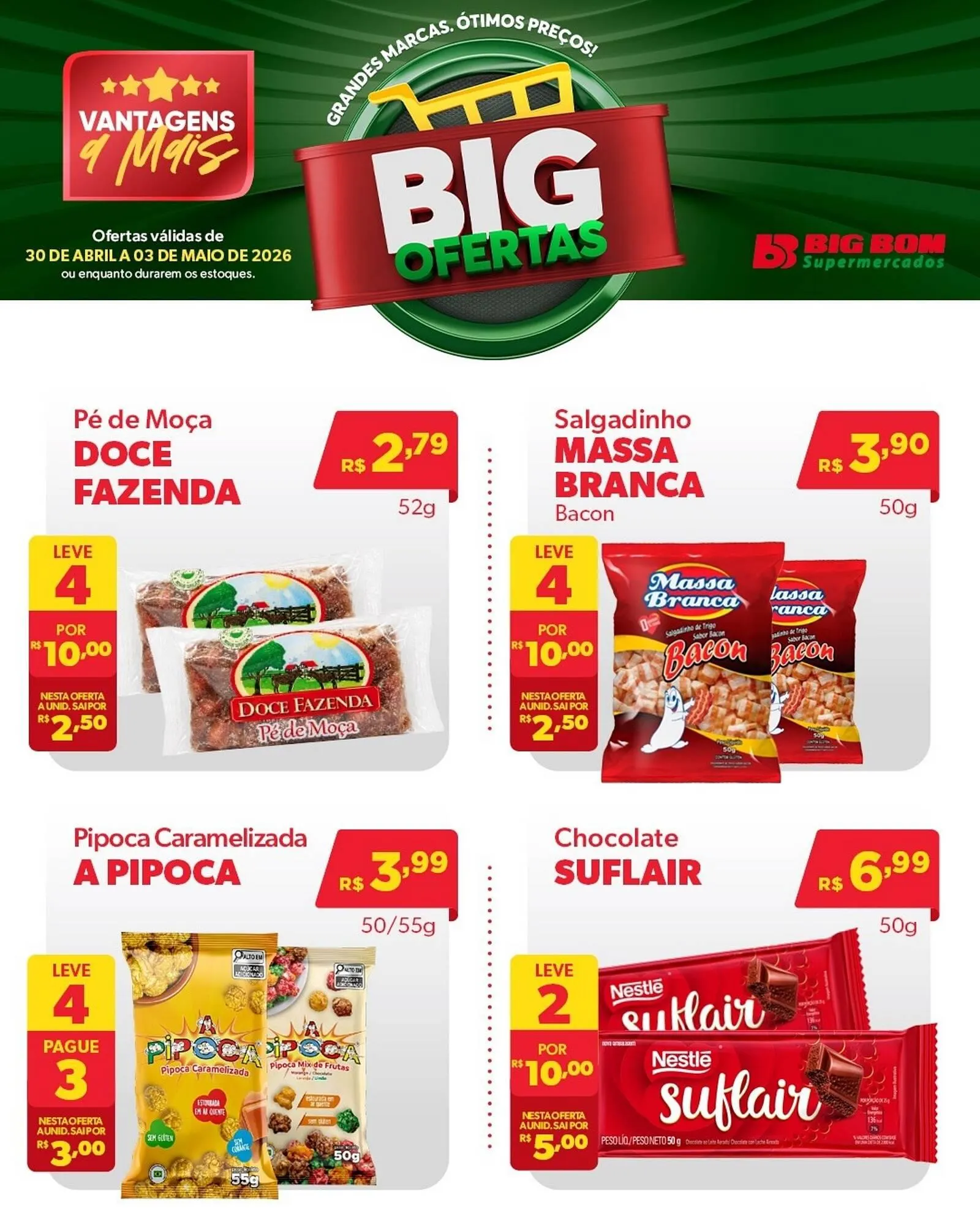 Encarte de Catálogo Big Bom Supermercados 30 de abril até 3 de maio 2026 - Pagina 6