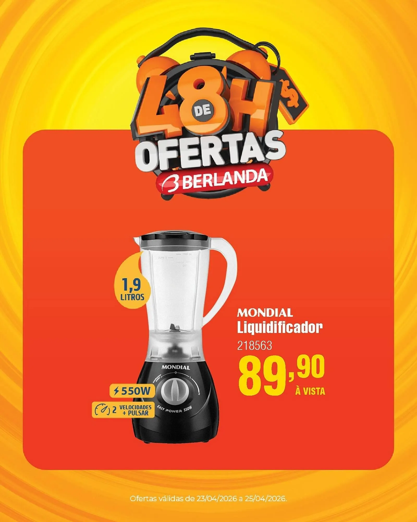 Encarte de Catálogo Berlanda 23 de abril até 25 de abril 2026 - Pagina 5