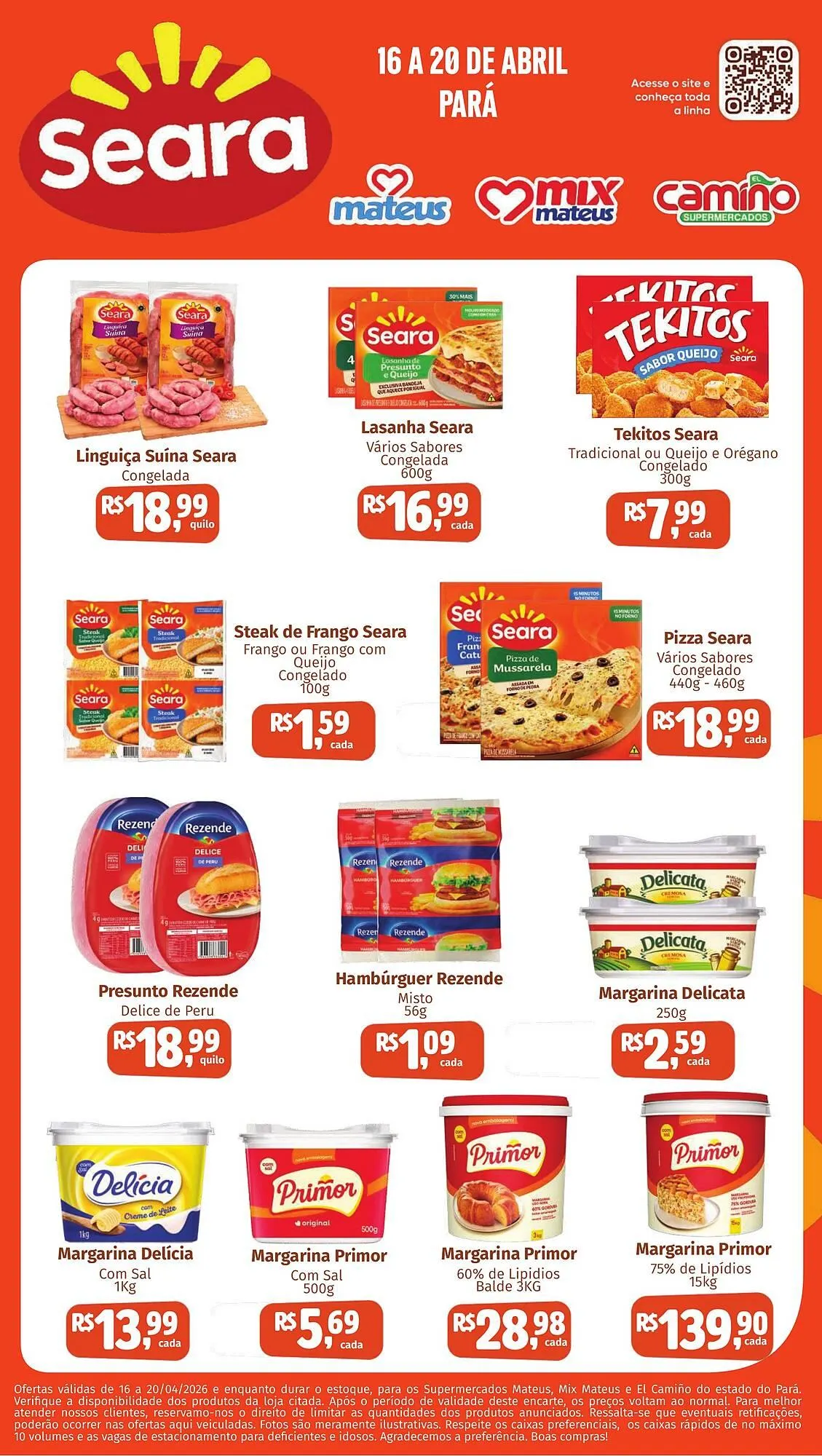 Encarte de Catálogo Camiño supermercados 16 de abril até 20 de abril 2026 - Pagina 1