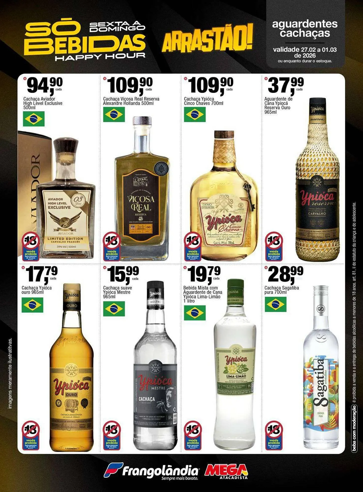 Encarte de Encarte Frangolândia 26 de fevereiro até 1 de março 2026 - Pagina 7
