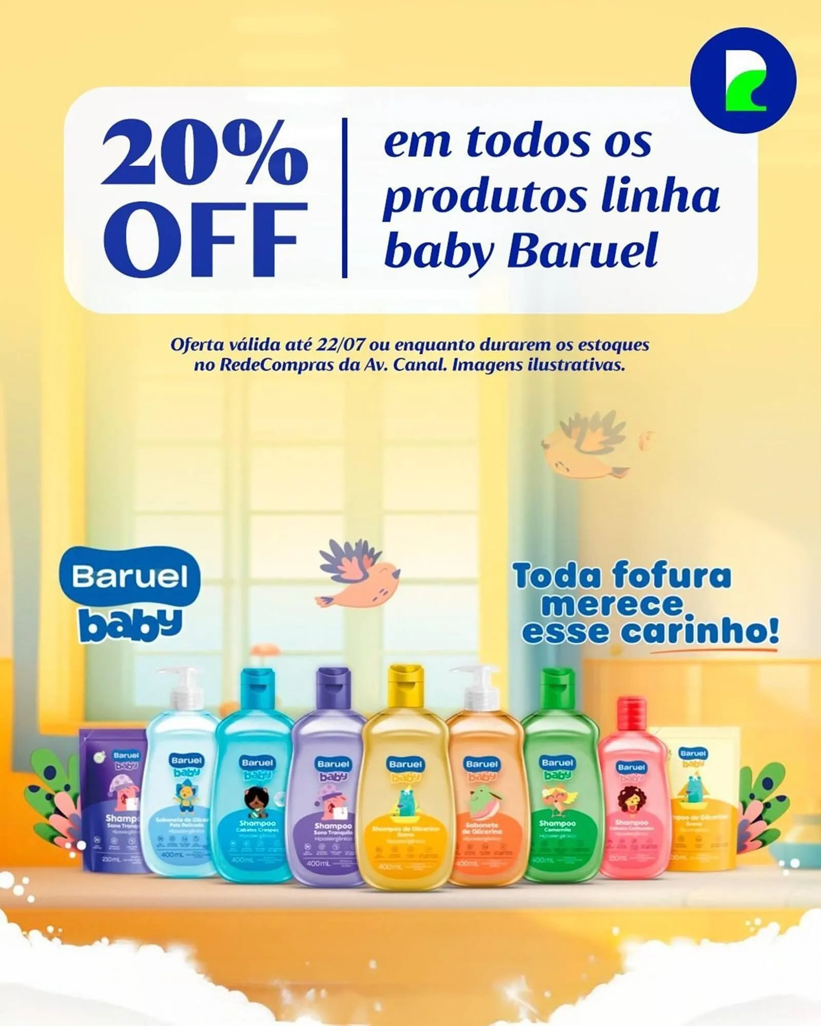 Encarte de Catálogo Rede Compras 17 de julho até 22 de julho 2025 - Pagina 1