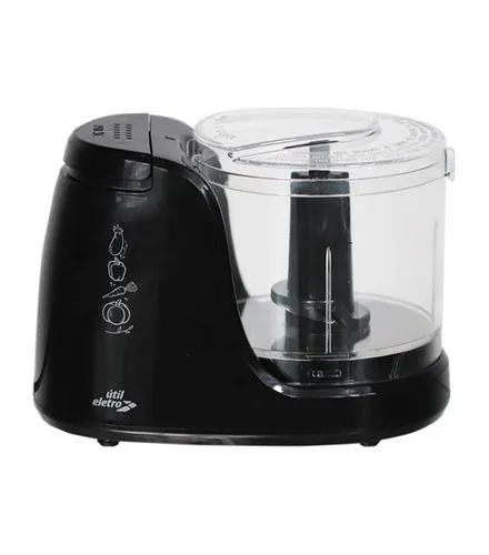 Mini Processador Elétrico Preto Útil Eletro 220V