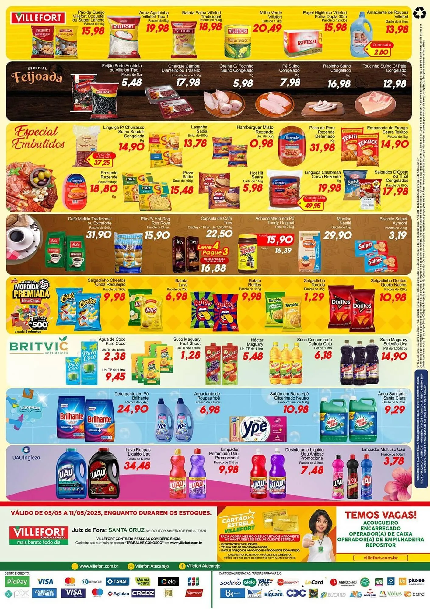 Encarte de Catálogo Villefort Atacadista 5 de maio até 11 de maio 2025 - Pagina 2