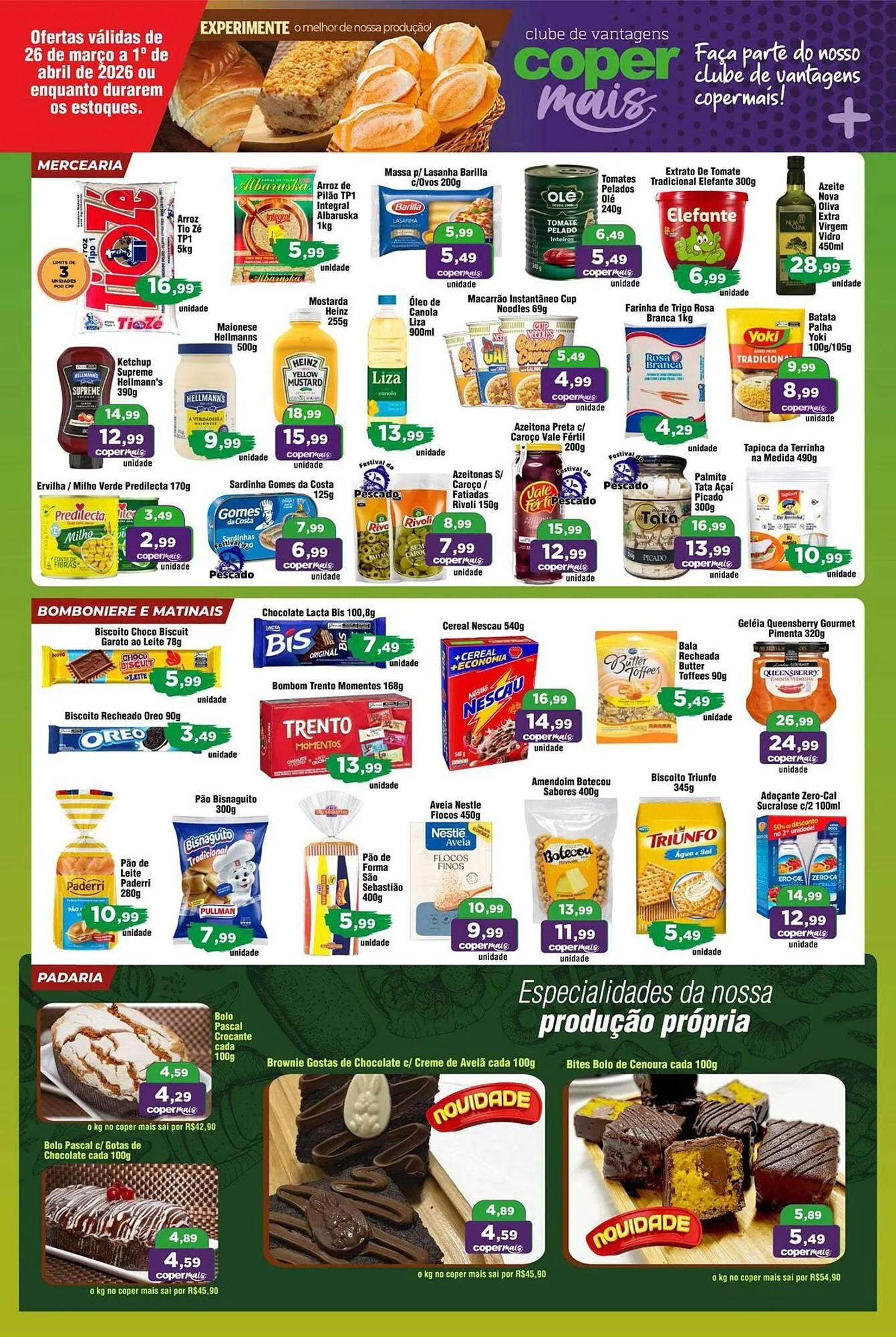 Encarte de Tabloide Copercana 26 de março até 1 de abril 2026 - Pagina 2