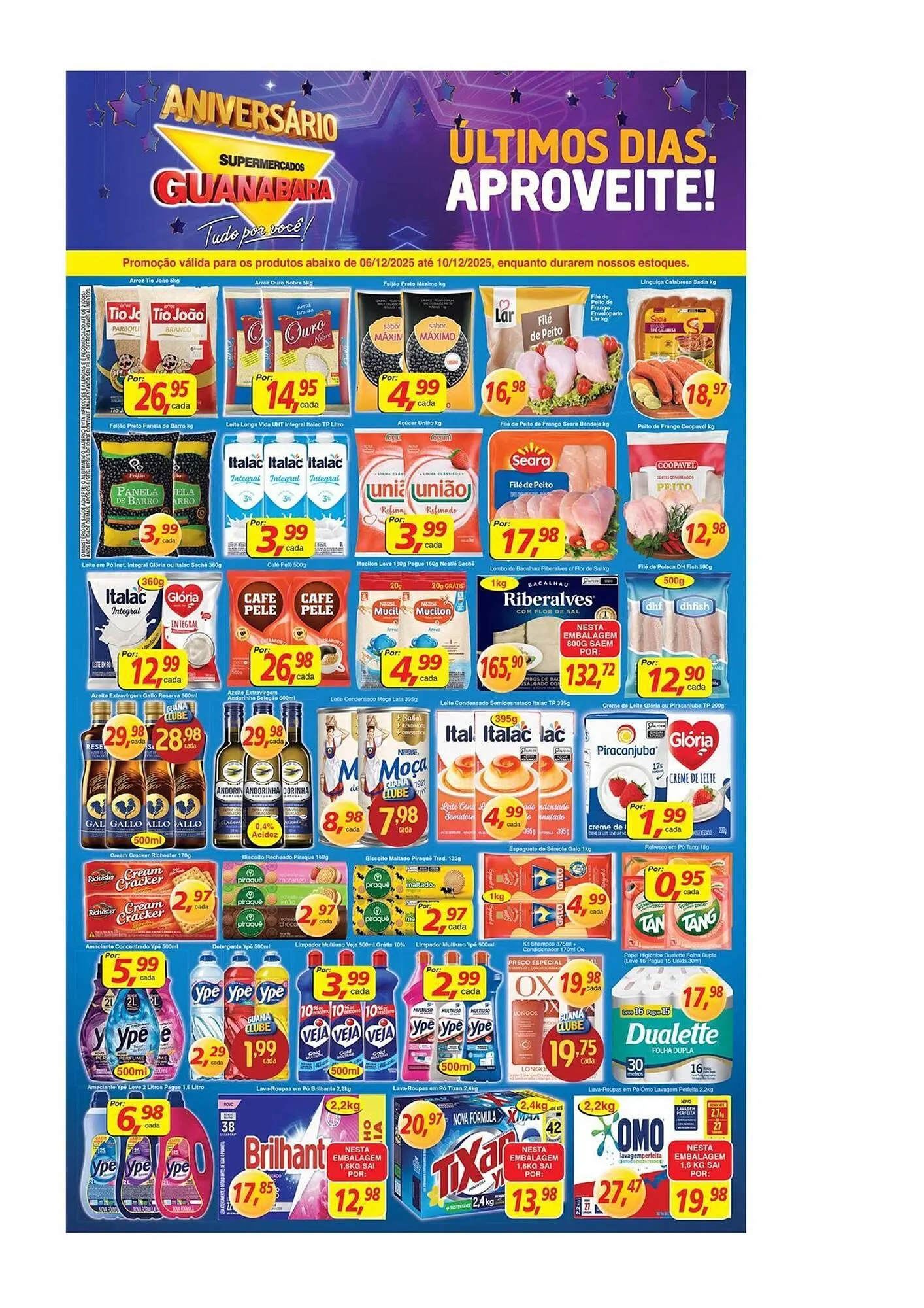 Encarte de Encarte Supermercados Guanabara 9 de dezembro até 10 de dezembro 2025 - Pagina 1