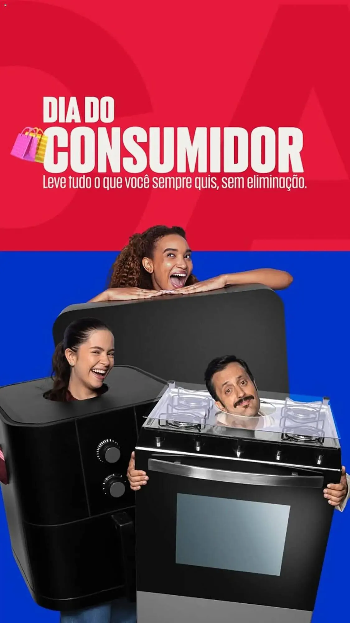 Encarte de Catálogo Casas Bahia 16 de março até 19 de março 2026 - Pagina 1