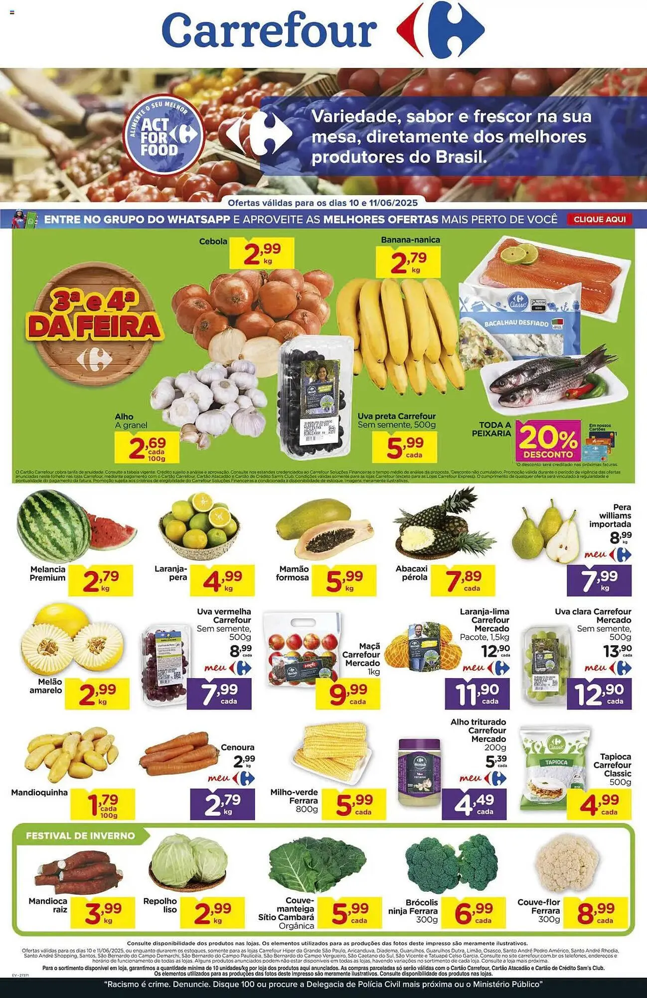 Encarte de Catálogo Carrefour 10 de junho até 12 de junho 2025 - Pagina 1