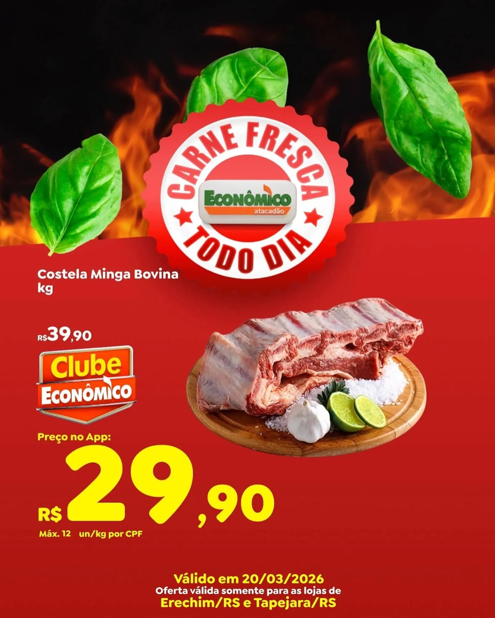 Encarte de Catálogo Econômico Atacadão 20 de março até 20 de março 2026 - Pagina 3