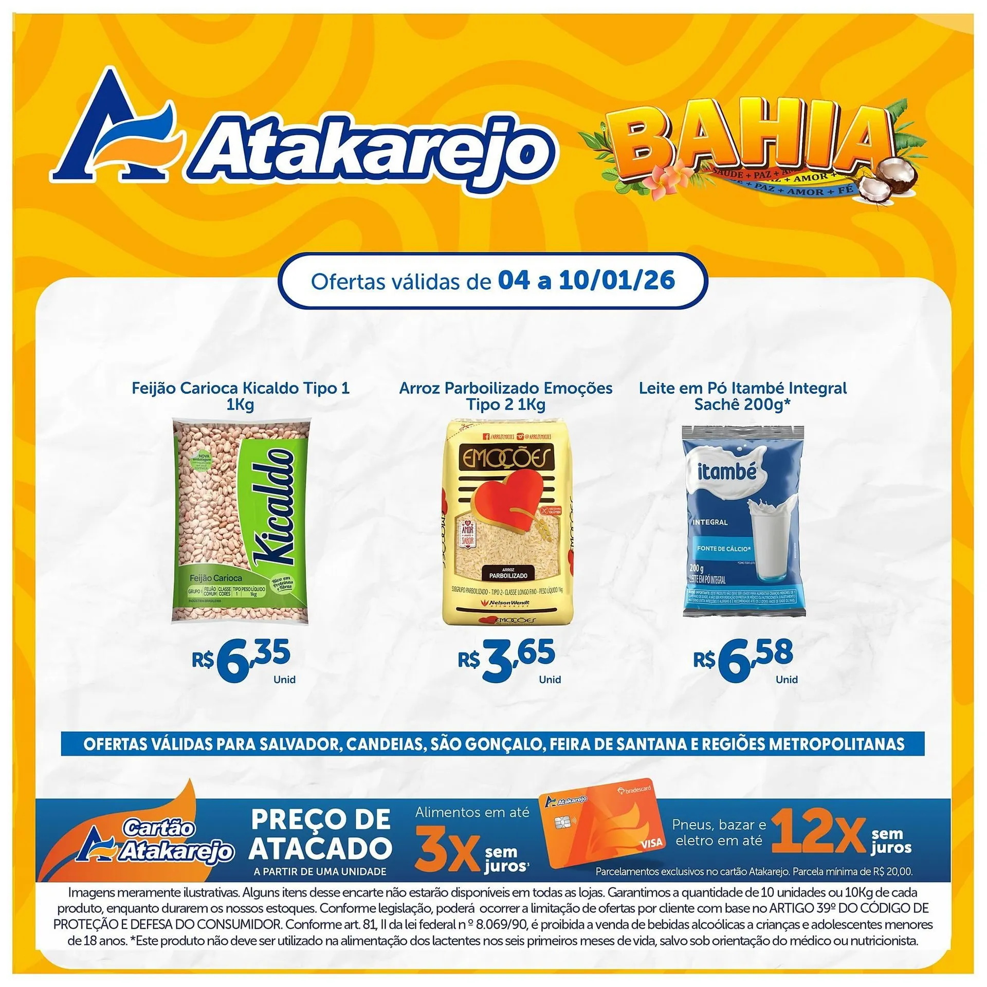 Encarte de Encarte Atakarejo 5 de janeiro até 10 de janeiro 2026 - Pagina 4