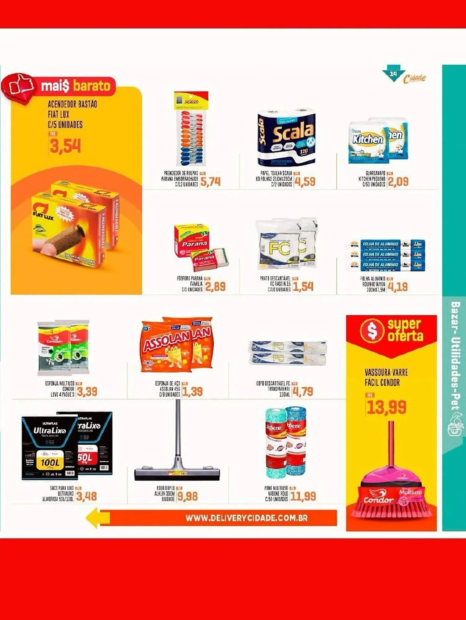 Encarte de Catálogo Cidade Supermercados 30 de junho até 6 de julho 2025 - Pagina 3