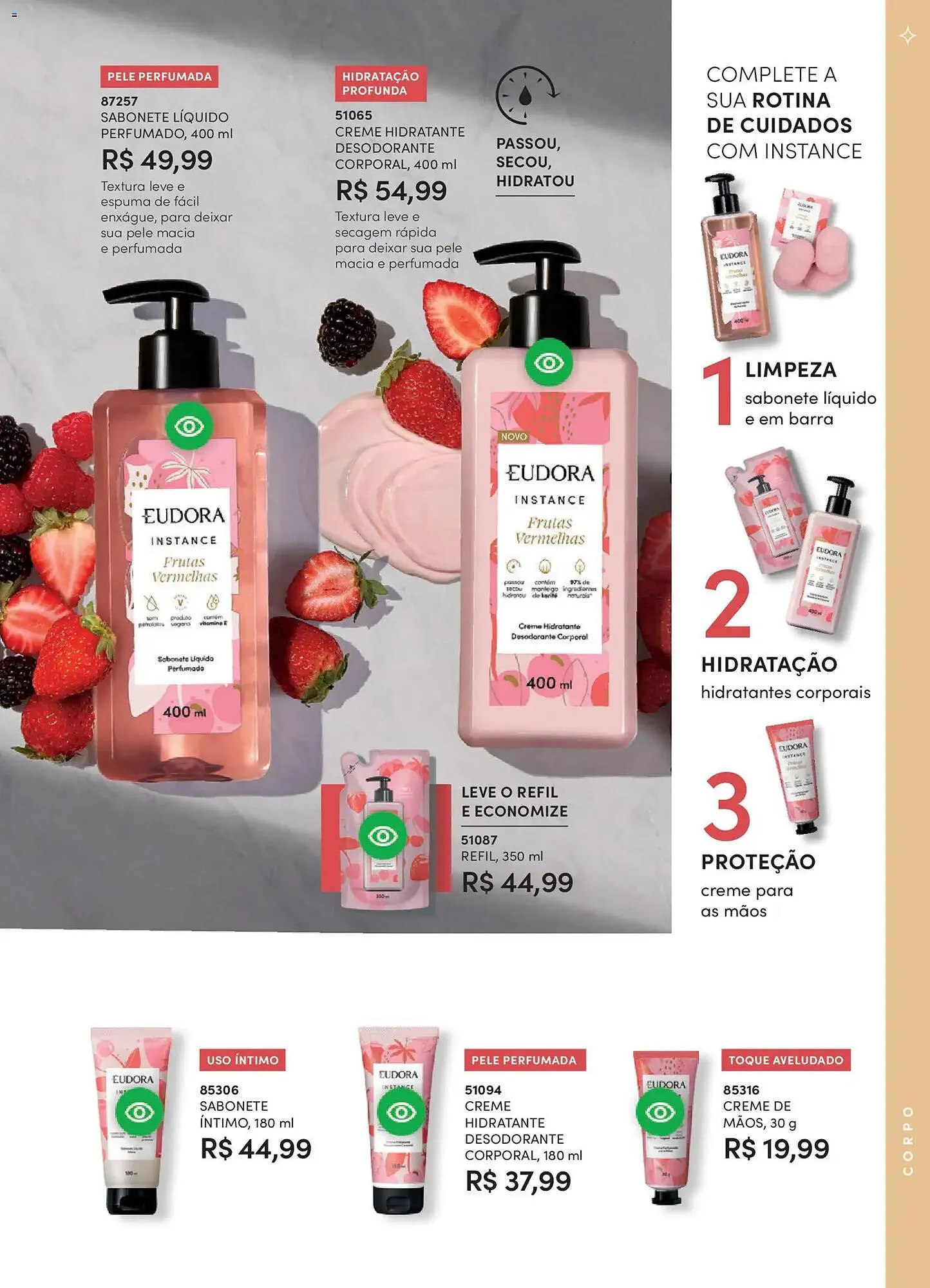 Encarte de Catálogo Eudora 17 de dezembro até 9 de janeiro 2026 - Pagina 116